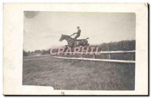 PHOTO CARD Horse jumping