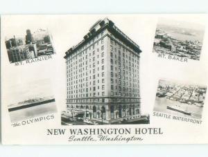 1950's rppc HOTEL SCENE Seattle Washington WA i8230