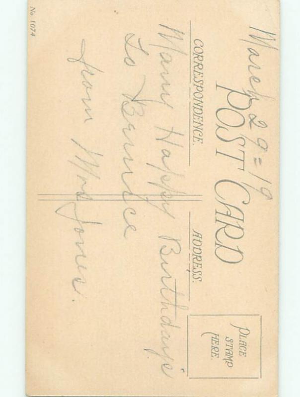 Divided-Back BEAUTIFUL FLOWERS SCENE Great Postcard AA3950