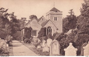 BUCKINGHAMSHIRE, England, 1900-1910s; Stoke Poges Church Spire