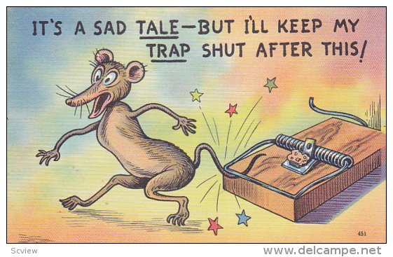 Mouse trap comic , 30-40s