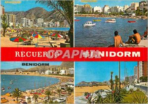 Postcard Modern Recuerdo Benidorm (Espana)