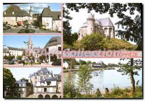 Postcard Modern Upper Correze Meymac Ussel Neuvic Egletons St Angel