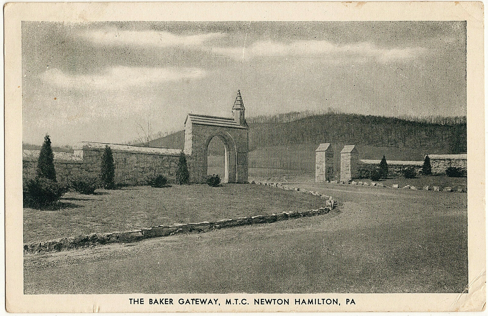 1945 Newton Hamilton PA Mifflin Co The Baker Gateway M.T.C. Methodist