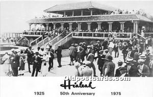 Hialeah 50th Anniversary 1925-1975 Florida, FL, USA Horse Racing Unused inden...