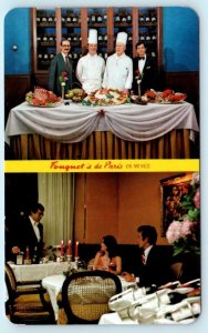 MEXICO CITY ~ Hotel Camino Real FOUQUET'S de Paris Restaurant 1950s-60s Postcard
