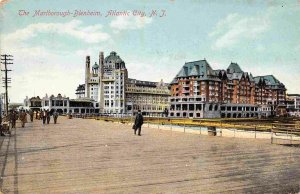 Marlborough Blenheim Hotel Atlantic City New Jersey 1909 postcard