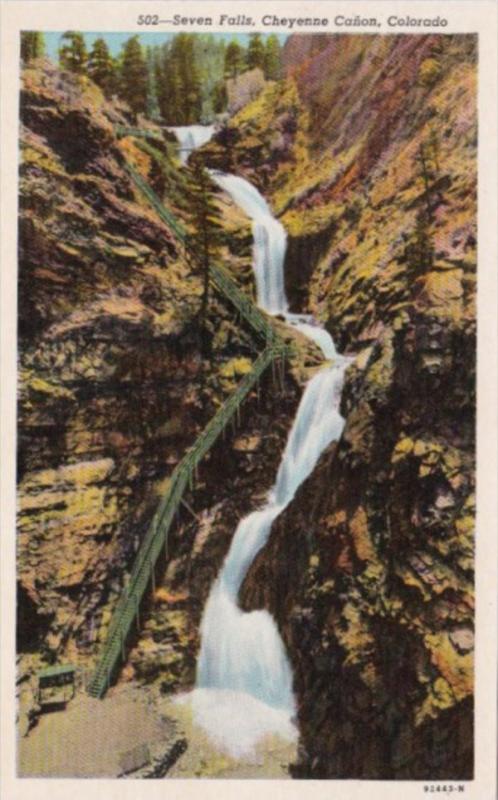 Colorado Cheyenne Canon Seven Falls