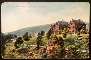 Vintage Postcard 1907-1915 North Adams Hospital, North Adams, Massachusetts (MA)