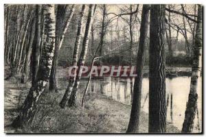 Old Postcard Chaville Pond of the Ursine
