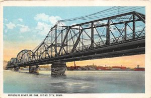 Missouri River Bridge Sioux City, Iowa