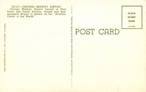 IL - Chicago. Chicago Midway Airport, 1951