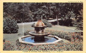 Fountain at Park Spartanburg, South Carolina