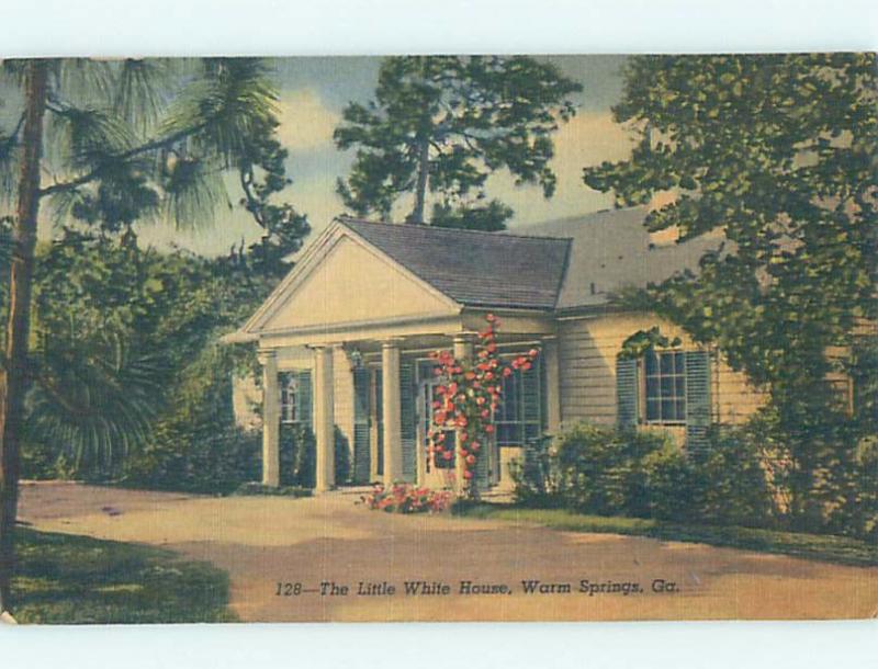 Linen HISTORIC HOME Warm Springs - Near Manchester & Columbus Georgia GA d1716