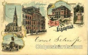 Elberfeld Gruss Aus Greetings From 1899 close to perfect corners, light tab...