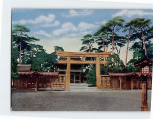 Postcard Meiji Shrine Tokyo Japan