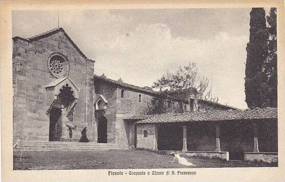 Italy Fiesole Convento e Chiesa di San Francesco