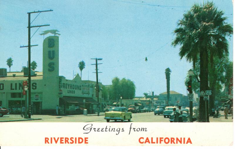 US    PC2146 GREETINGS FROM RIVERSIDE, CA