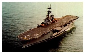 USS Guam Amphibious Assault Ship 1965 Boat Postcard