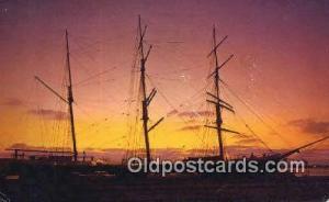 Harbor Of The Sun, Star Of India, San Diego, CA, CA USA Sailboat 1972 light w...