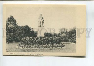 475539 Poland Lodz Staszic Park Vintage Lenga postcard