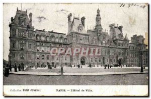 Paris - 4 - L & # 39Hotel City Old Postcard