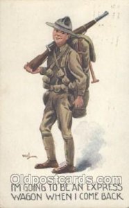 Military Comic 1918 some corner wear, light postal marking on front, postal u...