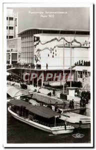 Postcard Old Paris International Exhibition in 1937 Swiss Pavilion