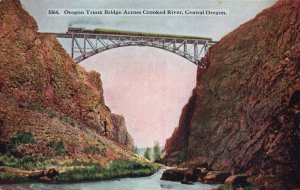 12402 Oregon Trunk Railroad Bridge Across Crooked River