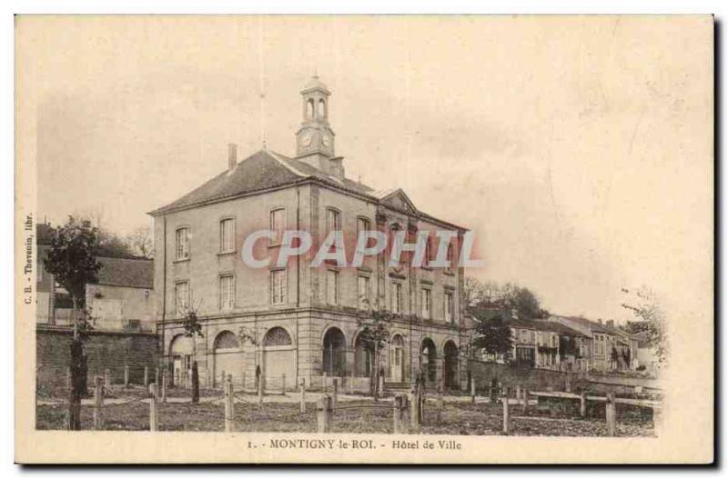 Montigny le Roi Postcard Old City Hall