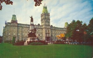 Canada Parliament Building Ottawa Vintage Postcard 07.77