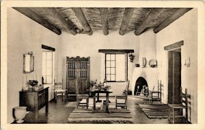 Dining Room Contemporary House New Mexico American Rooms Art Chicago Postcard 
