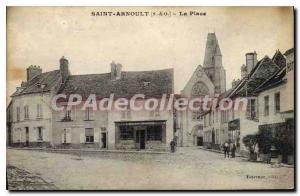 Postcard Old Saint Arnoult (S and O) Square