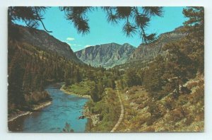 Rio Grande River Highway 149 Southfork Creed Fishing Colorado CO Postcard