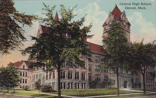 Michigan Detroit Central High School 1913
