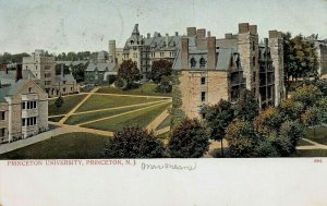Princeton University,  Princeton, New Jersey, Early Postcard, Used in 1908