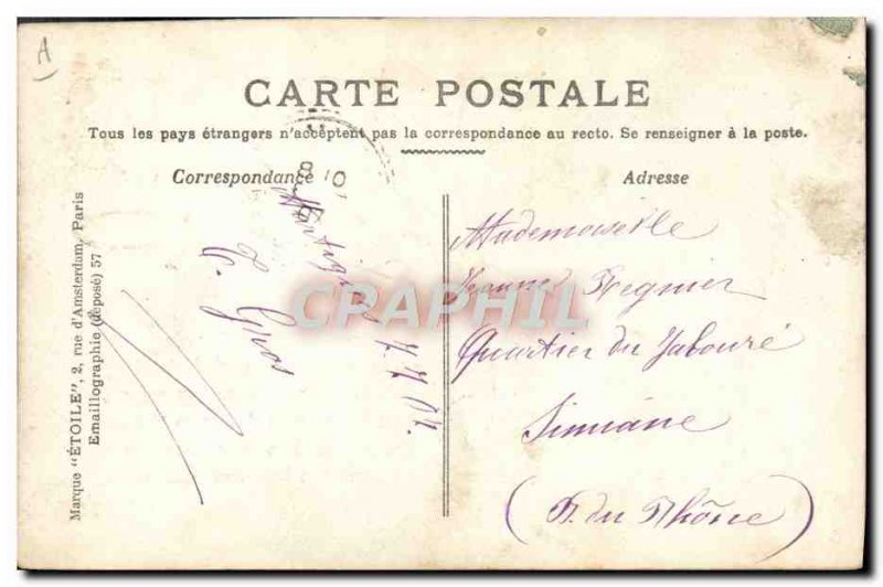 Old Postcard Jeanne Surname