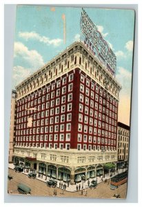 Vintage 1920's Advertising Postcard Hotel Rosslyn Los Angeles California