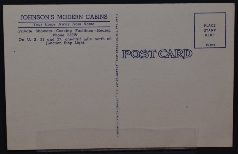 Cheboygan, MI - Johnson's Modern Cabins - US 23-27