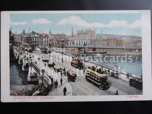 c1909 Glasgow: Jamaica Bridge - showing Trams