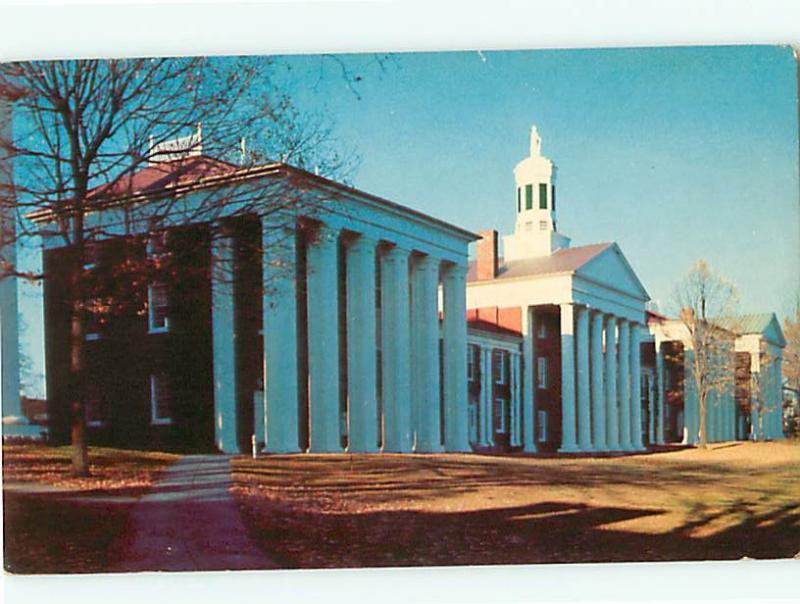 Lexington VA Washington and Lee University Campus College   Postcard # 5371