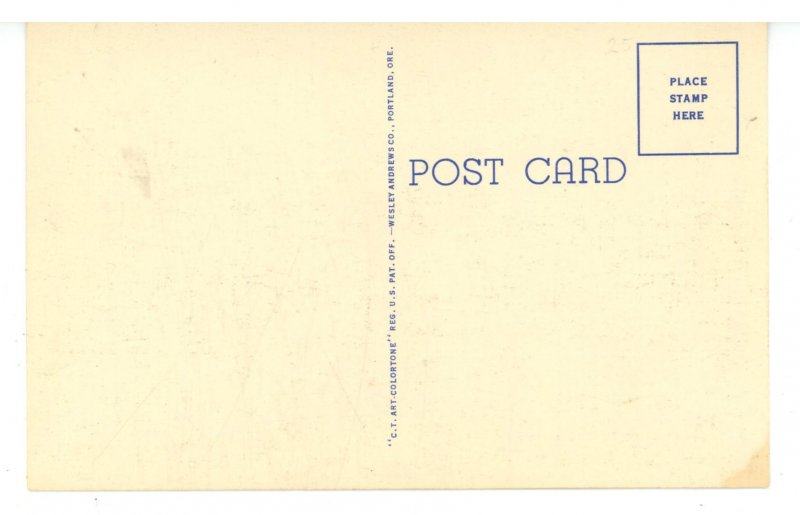 OR - Oregon Coast Highway. Yaquina Head Lighthouse ca 1937