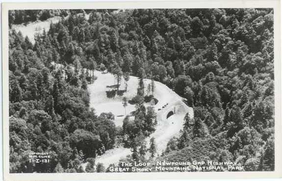 RPPC of The Loop Newfound Gap Highway Great Smoky, Tennessee, TN