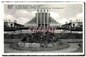 Postcard Modern Brussels Palais Du Centenaire Generale View