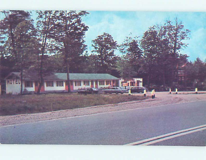 Unused Pre-1980 OLD CARS & SHADY MAPLE MOTEL Sundridge ON M0716@