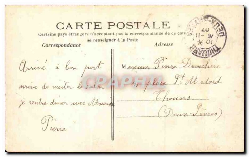 Paris Old Postcard Rue Royale Basically Madeleine