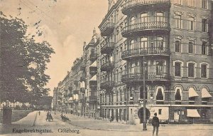 GOTEBORG SWEDEN~ENGELBREKTSGATAN~1910s PHOTO POSTCARD