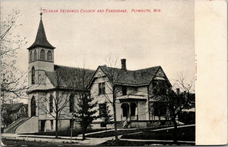 Plymouth WisconsinGerman Reformed Church & ParsonagePastors Housec1910