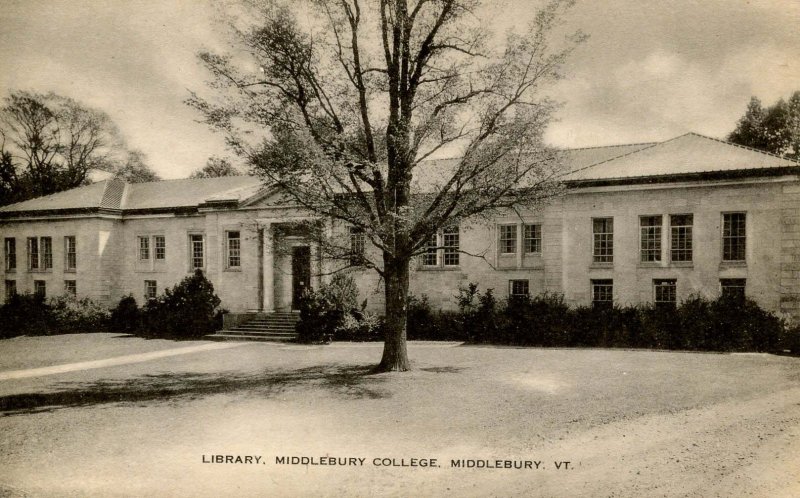 VT - Middlebury. Middlebury College, Library