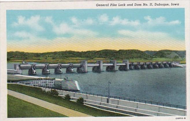 Iowa Dubuque Gneral PIke Lock and Dam No 11